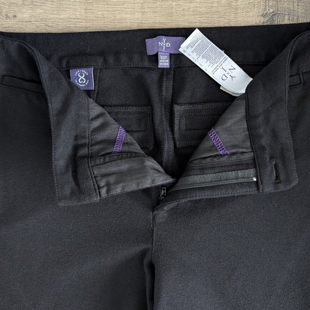 Petite NYDJ Lift & Tuck Ponte Flare Pants